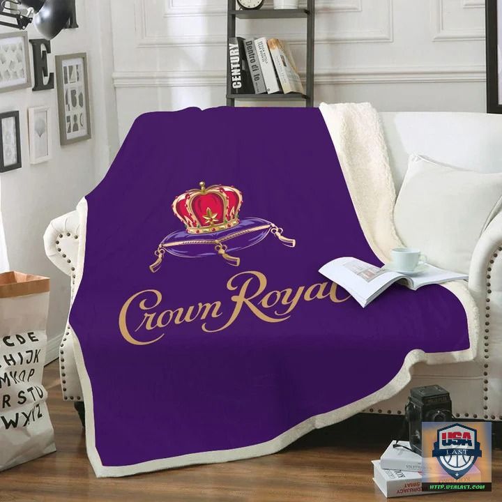 Crown Royal Blanket, Woven Blanket