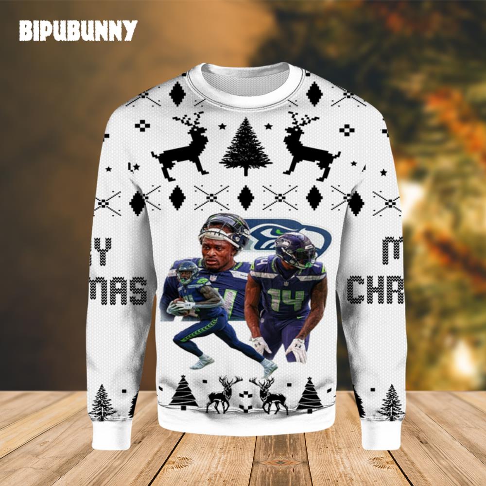 DeKaylin Zecharius Seattle Seahawks Ugly Sweater