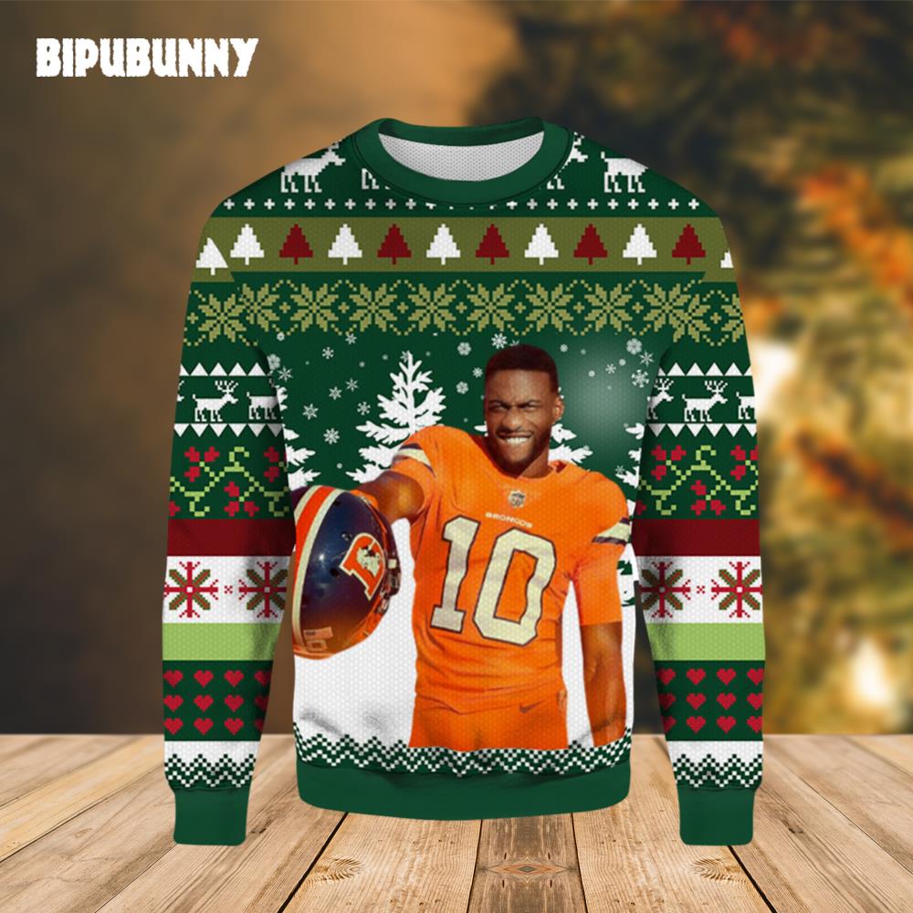 Denver Broncos Players Ugly Christmas Sweater