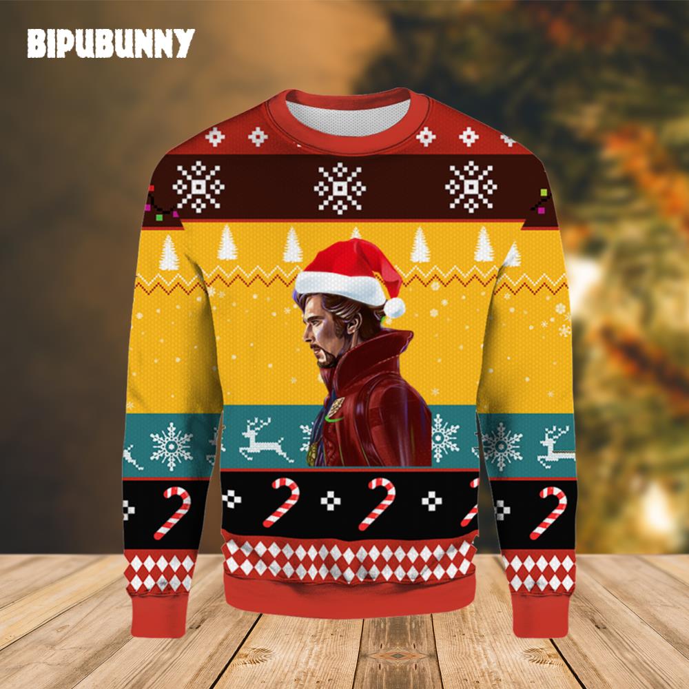 Dr. Strange Marvel Ugly Christmas Sweater