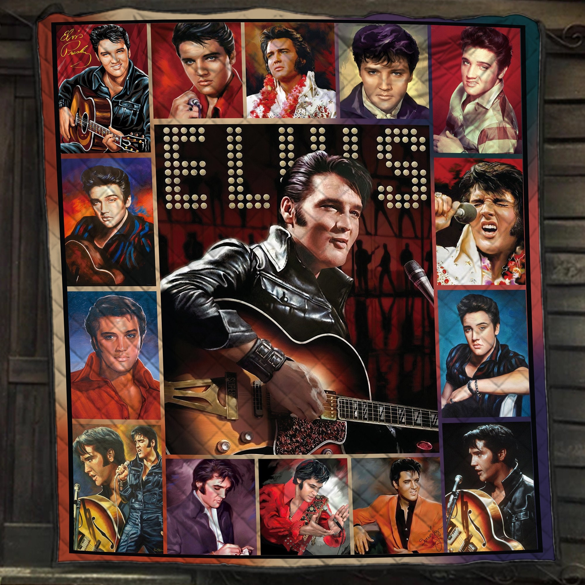 Elvis Presley Rock And Roll Music Fans Blanket