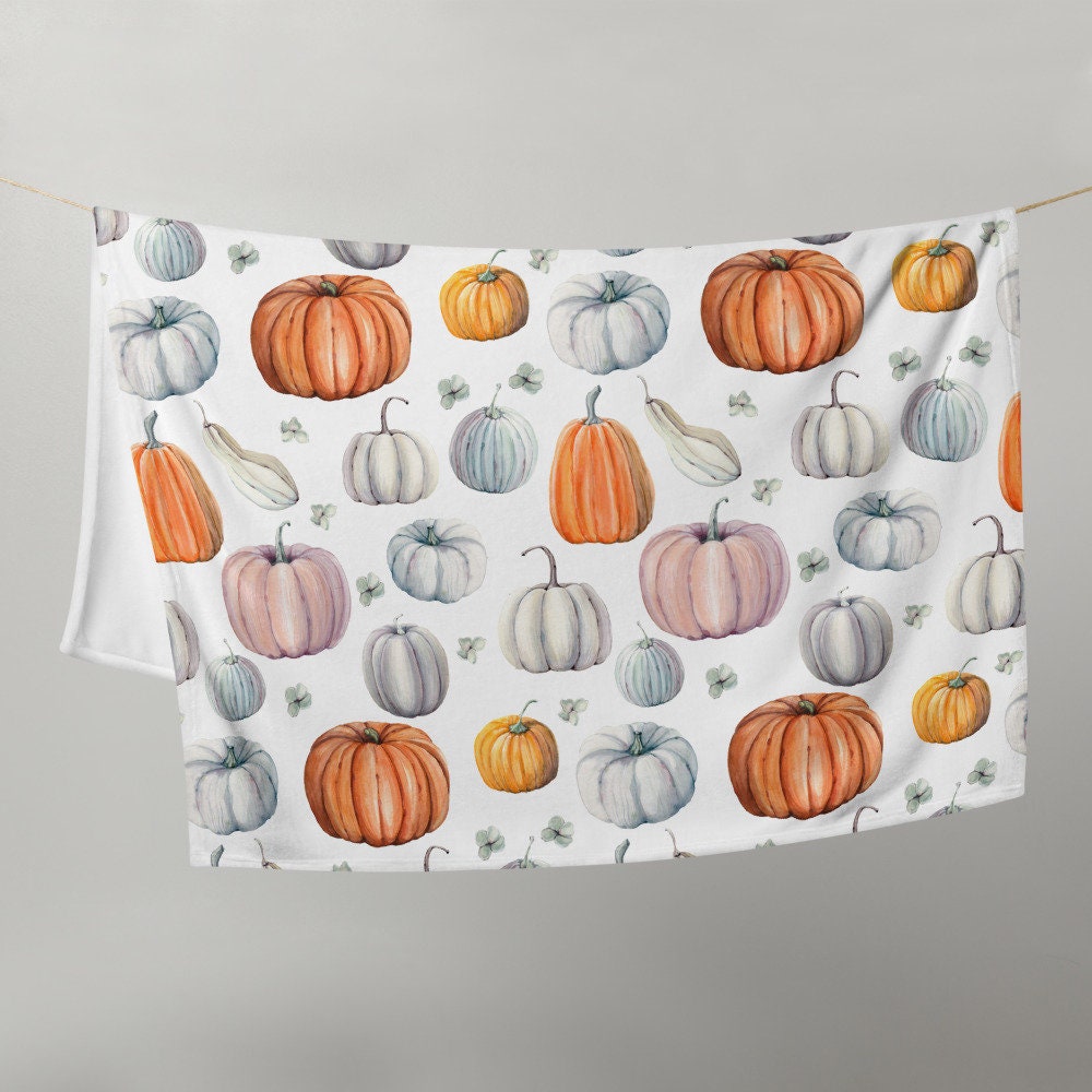 Fall Throw Decor Thanksgiving Blanket