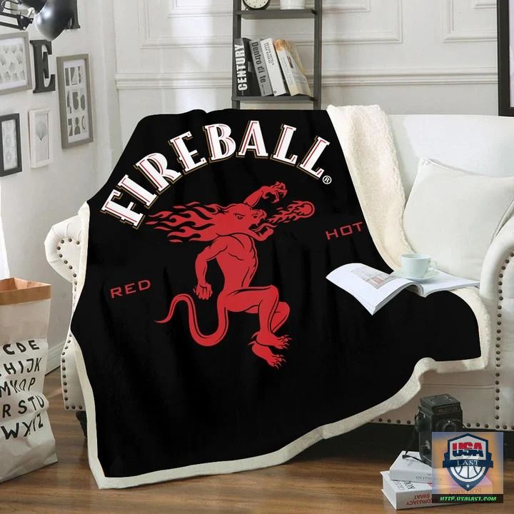 Fireball Cinnamon Blanket, Woven Blanket