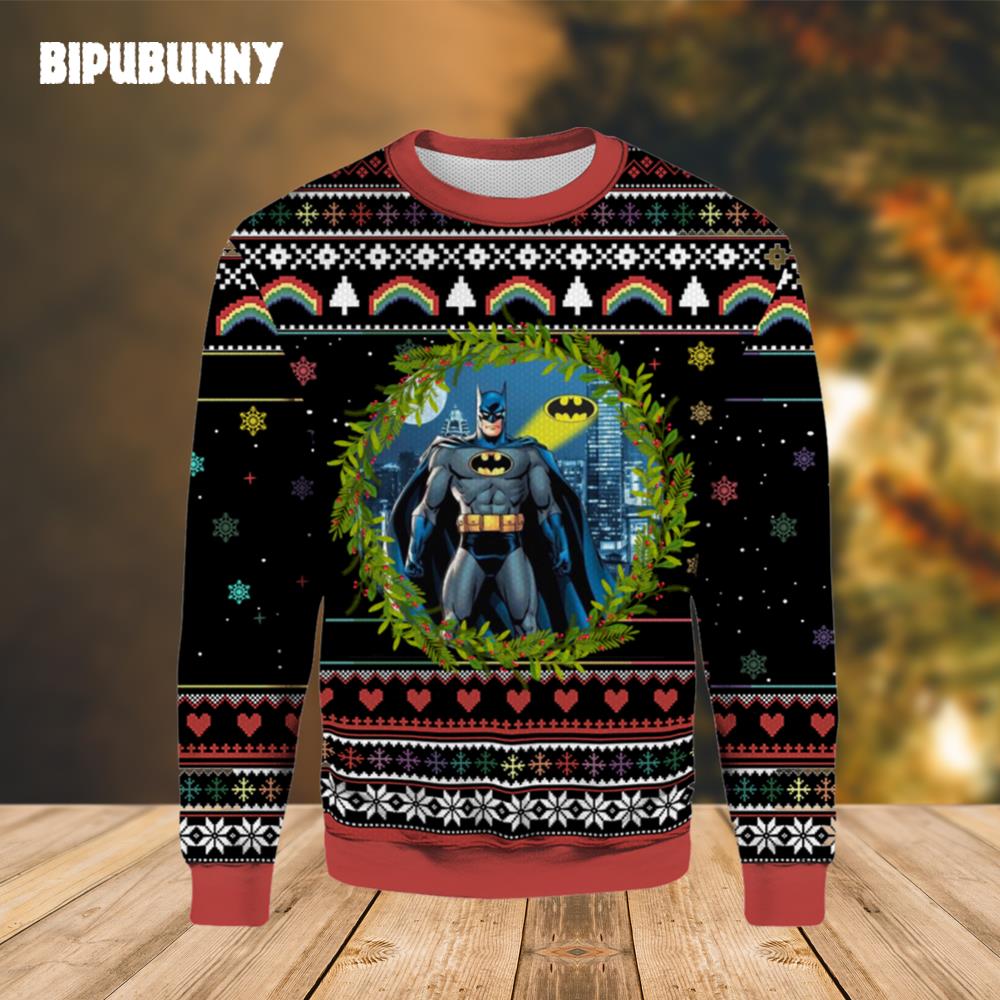 Funny Batman Movie Ugly Christmas Sweater