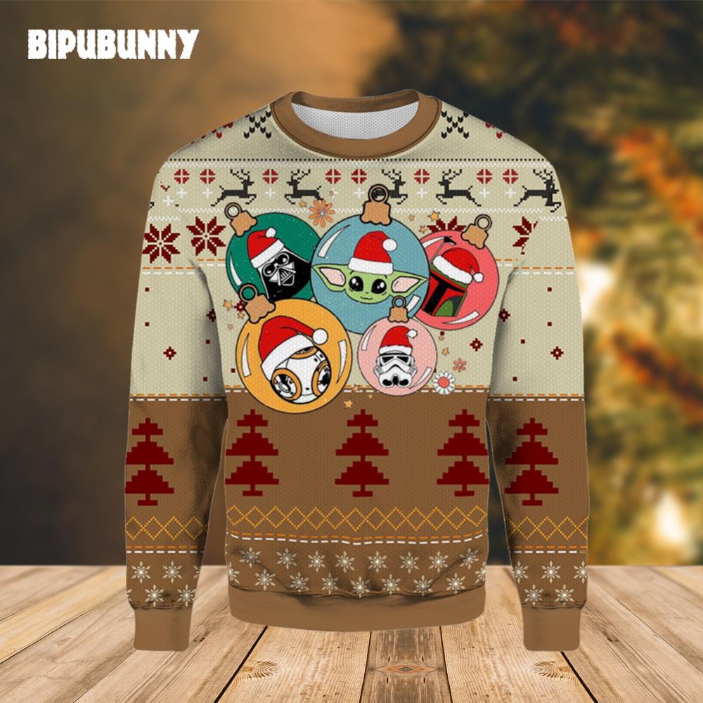 Funny Star Wars Cute Ugly Sweater