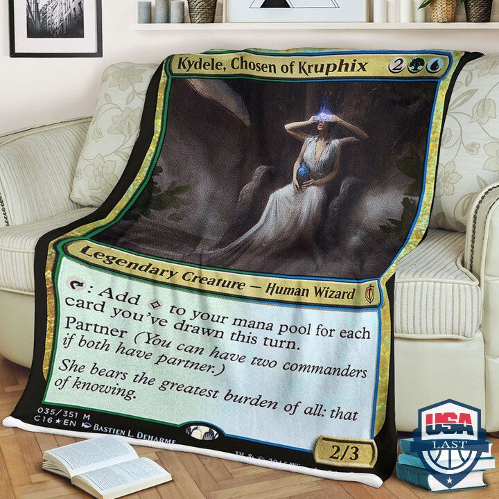 Game MTG Magic The Gathering Kydele, Chosenof Kruphix Sherpa Blanket