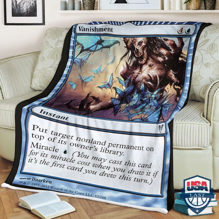 Game MTG Magic The Gathering Vanishment Sherpa Blanket