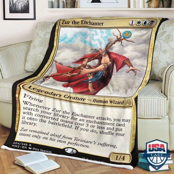 Game MTG Magic The Gathering Zurthe Enchanter Sherpa Blanket