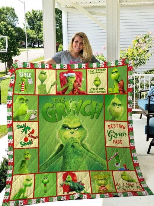 Gifts For Fans Women Birthday The Grinch Blanket