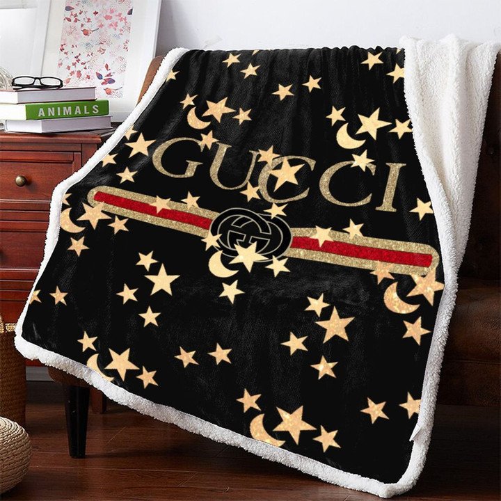 Gucci Stars Limited Editition Fleece Blankets 021