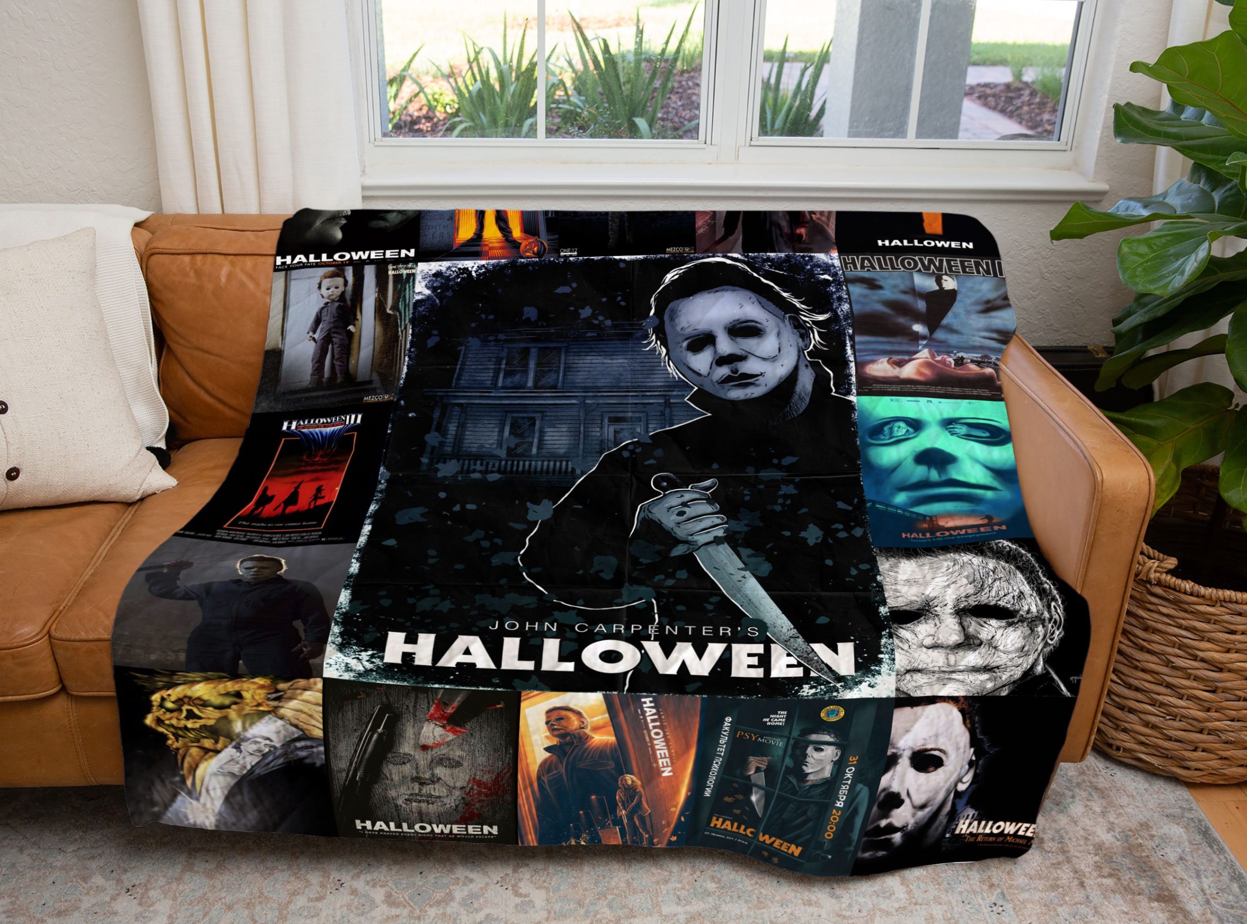 Halloween Horror Movie Blanket For Lover