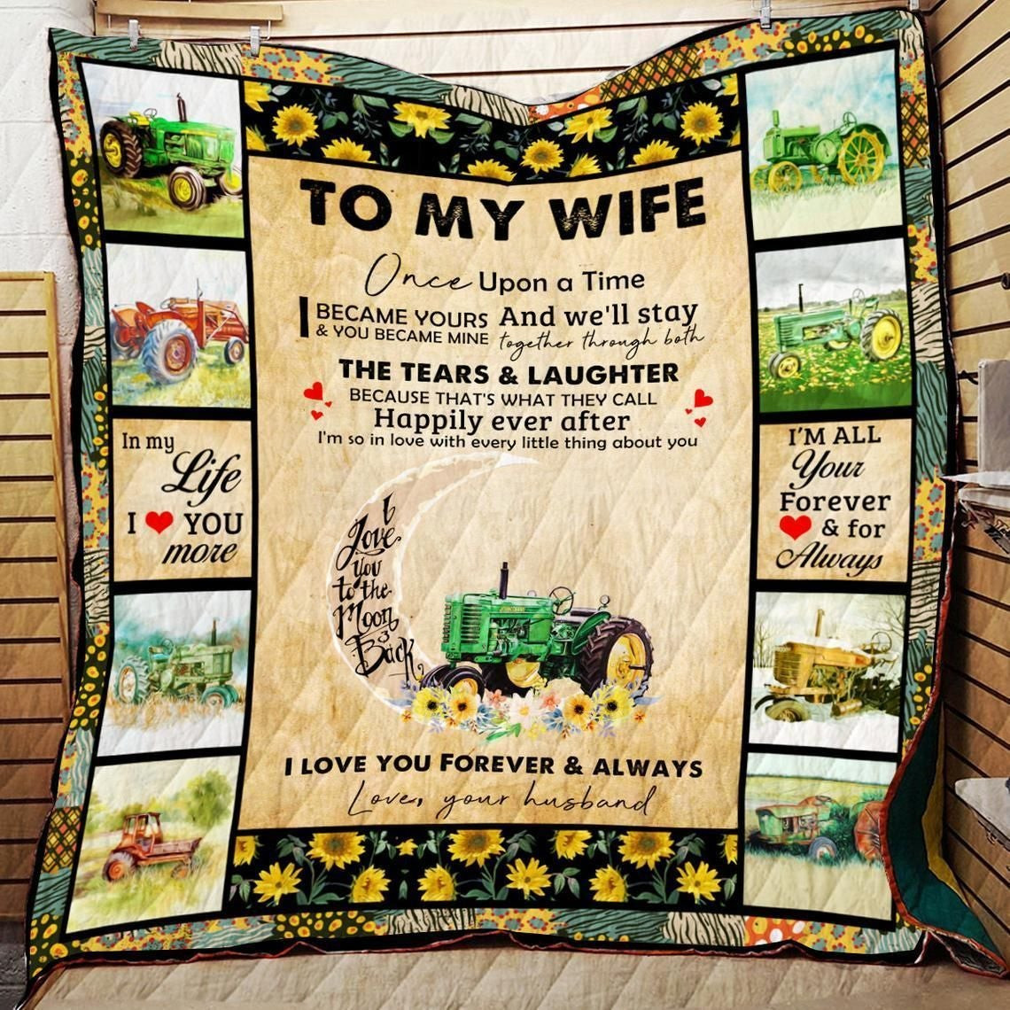 I Became Yours And You Became Mine Farmer Blanket