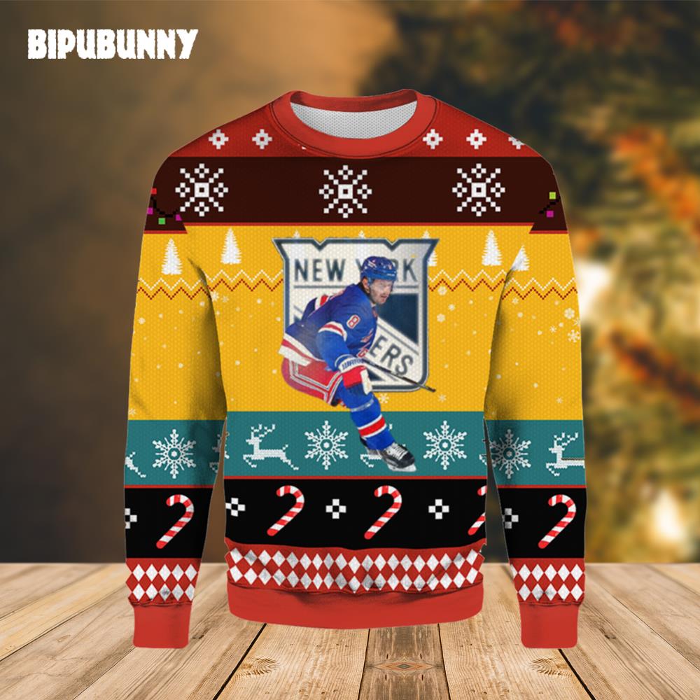 Igor Shesterkin Days Ranger Ugly Christmas Sweater