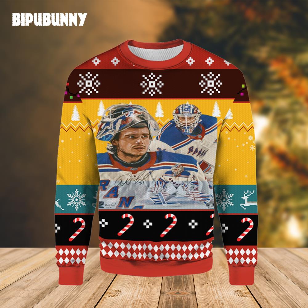 Igor Shesterkin NY Rangers Ugly Sweater