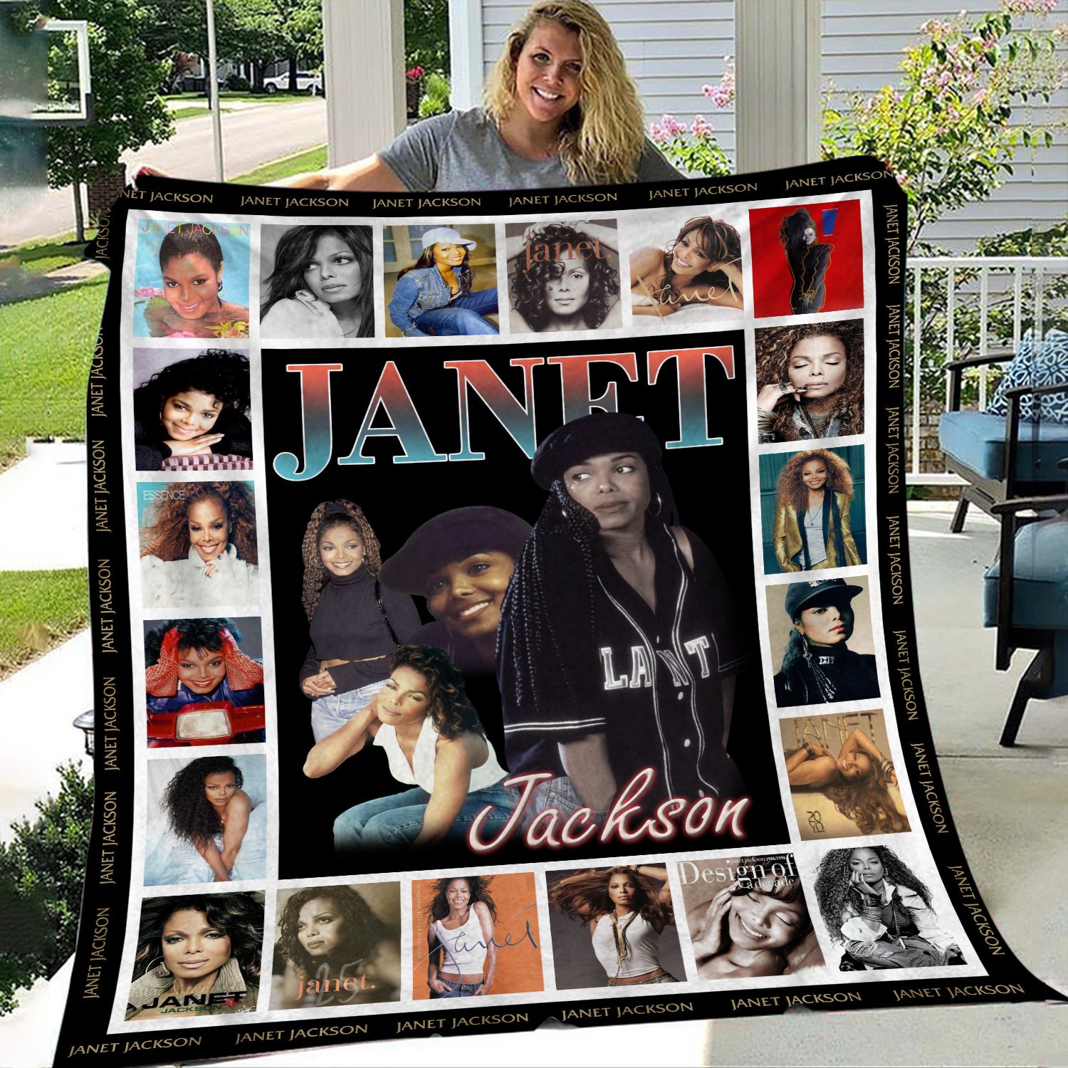 Janet Jackson Inspired Blanket