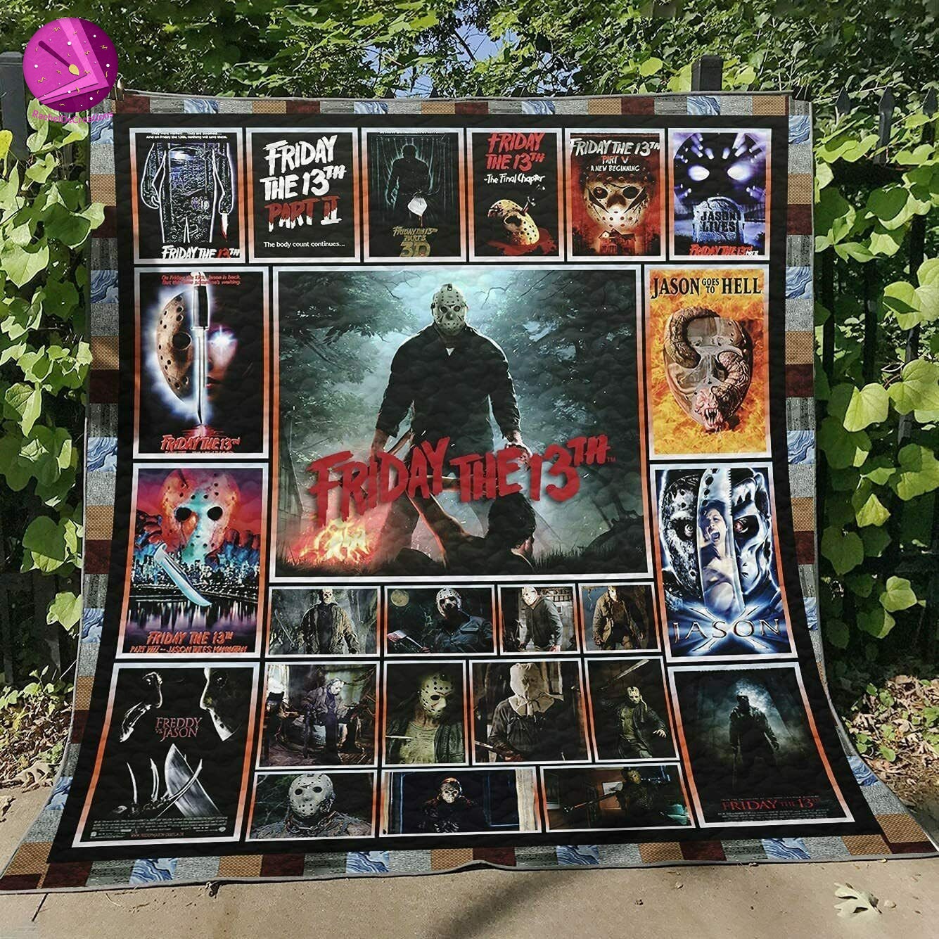 Jason Voorhees Friday The 13th Horror Blanket