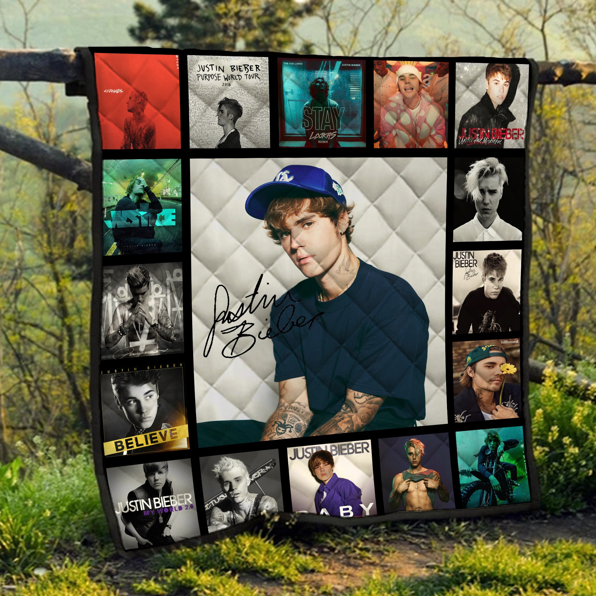 Justin Bieber Blanket Gift For Fan