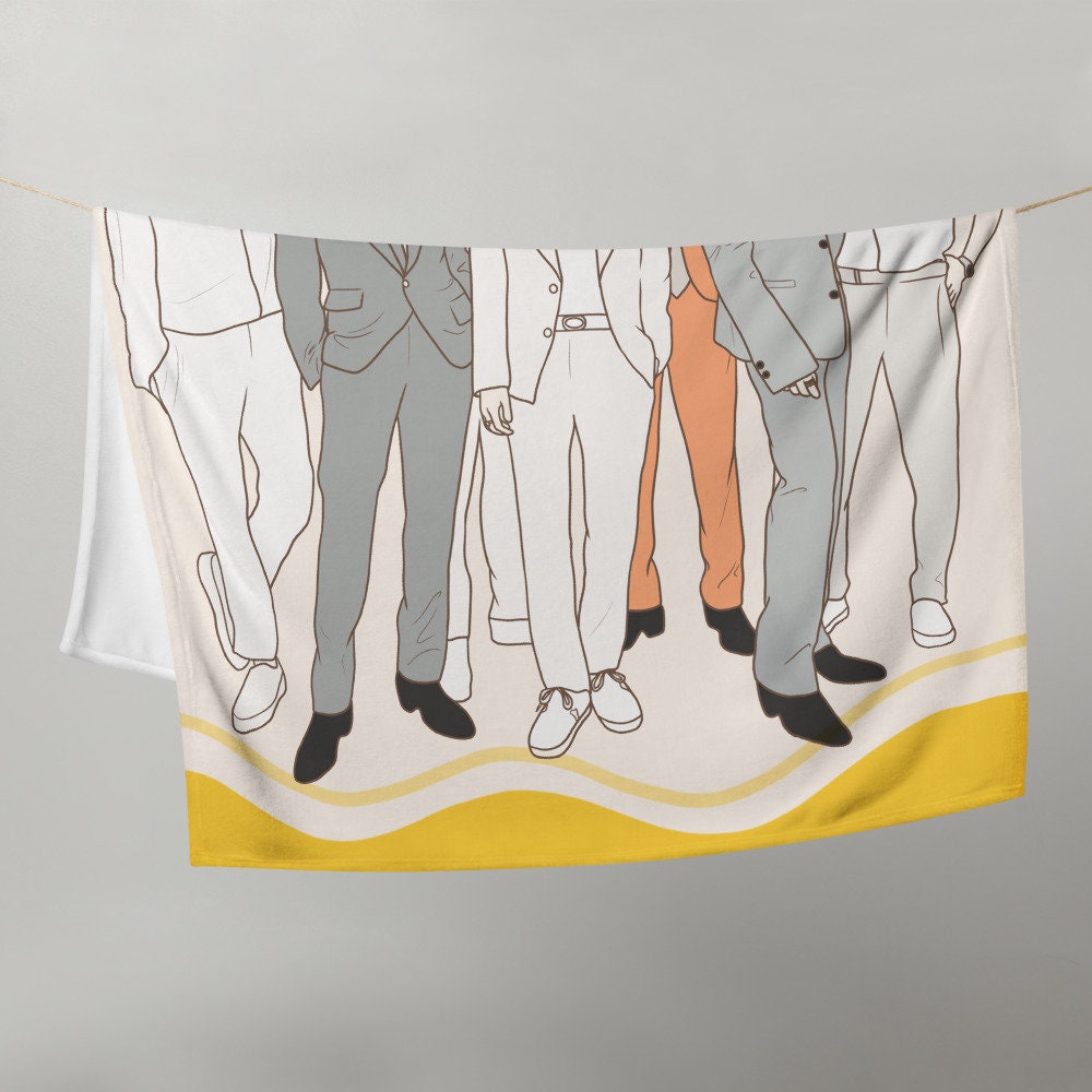 Kpop Merch BTS Butter Throw Christmas Blanket