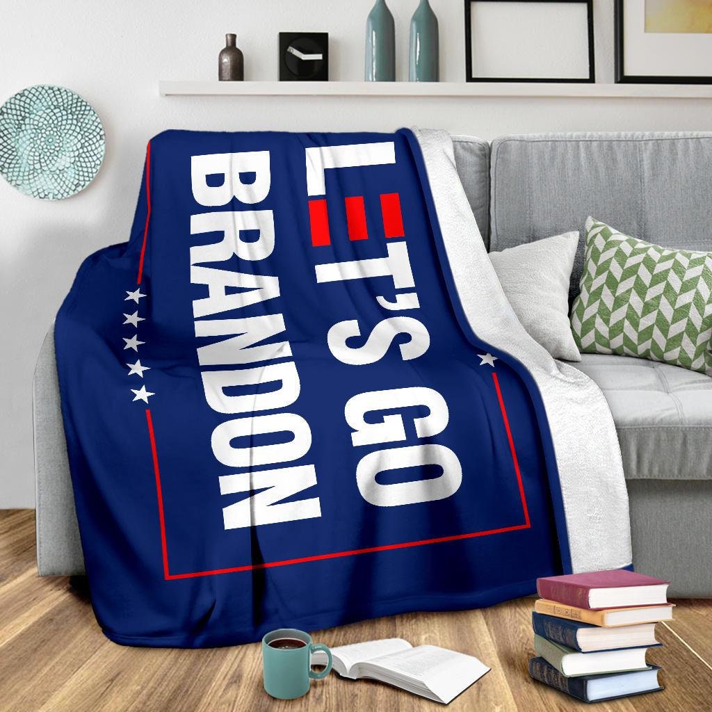 Let’s Go Brandon Joe Biden Anti President Blanket