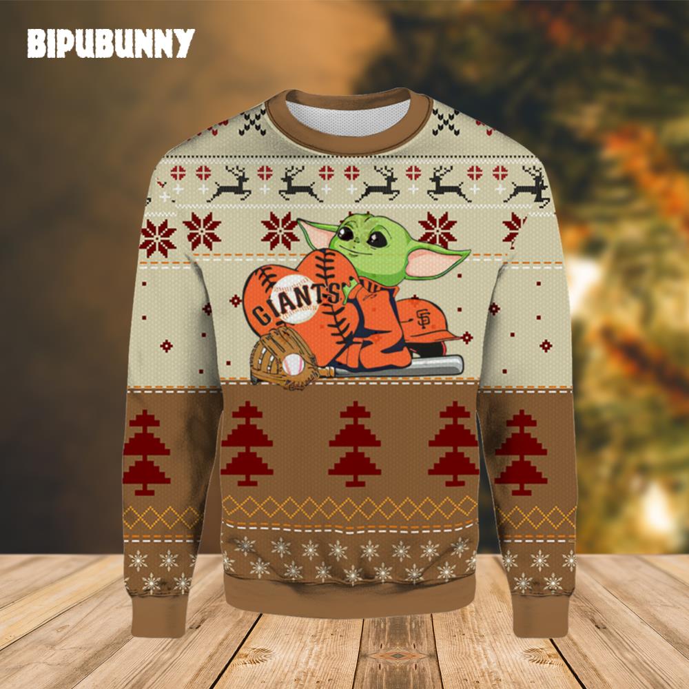 Life is Better With Snoopy Giants Ugly Christmas Sweater