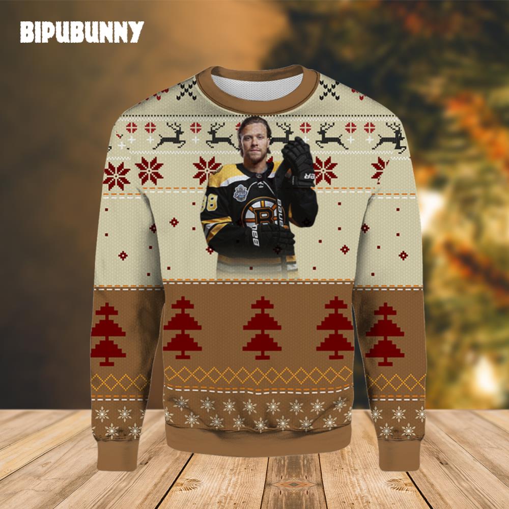 Linus Ullmark Jeremy Swayman Boston Bruins Ugly Sweater