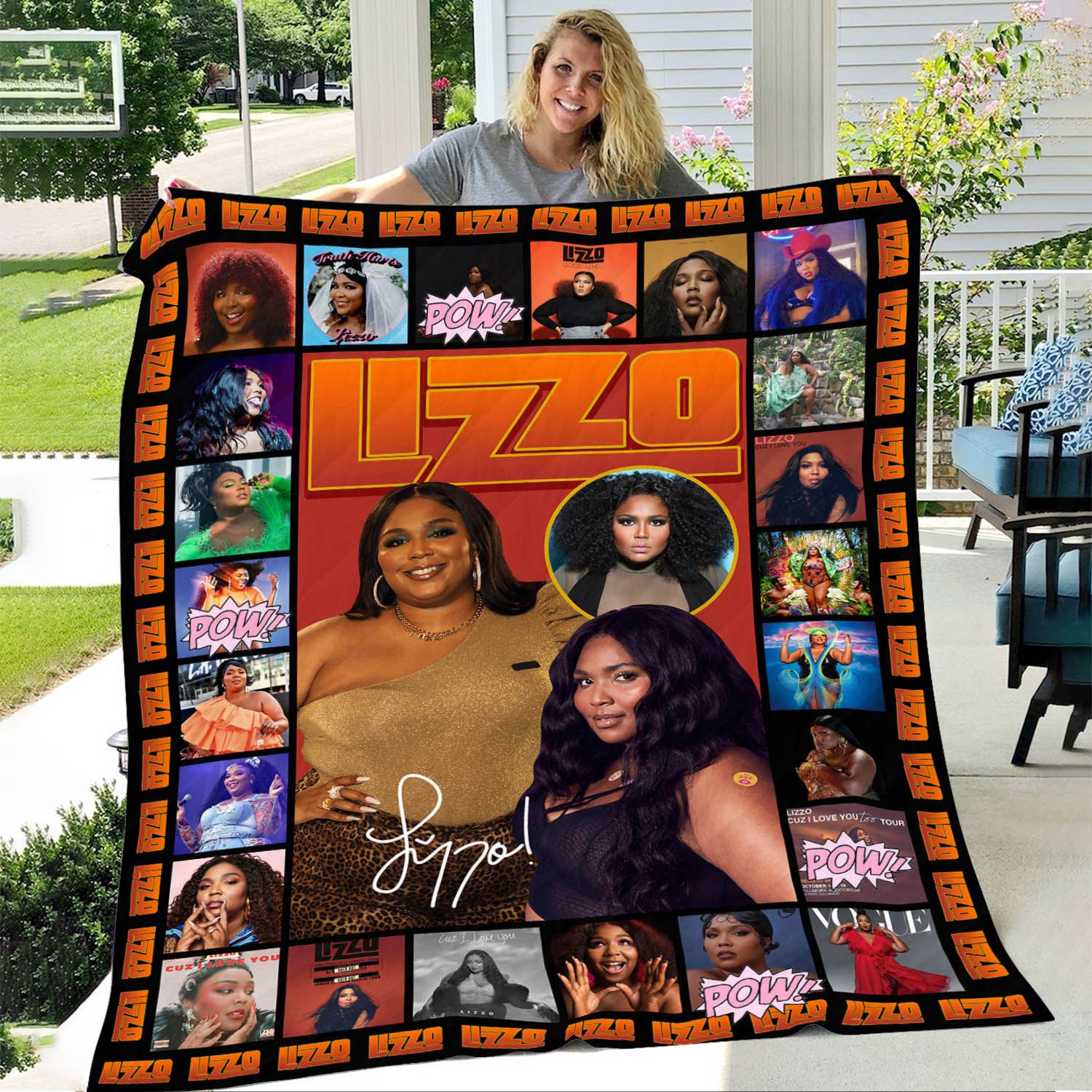 Lizzo Inspired Blanket