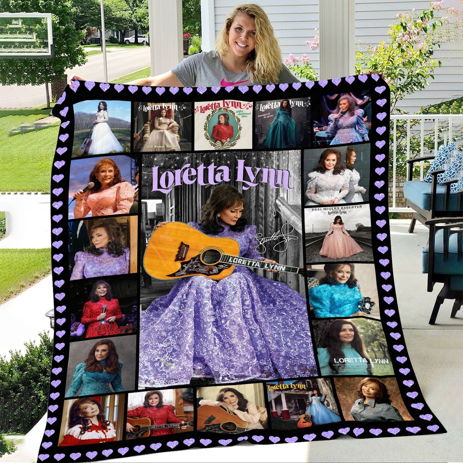 Loretta Lynn Signature Blanket