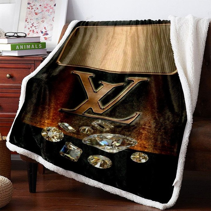 Louis Vuitton Luxury Fashion Fleece Blanket Set 58