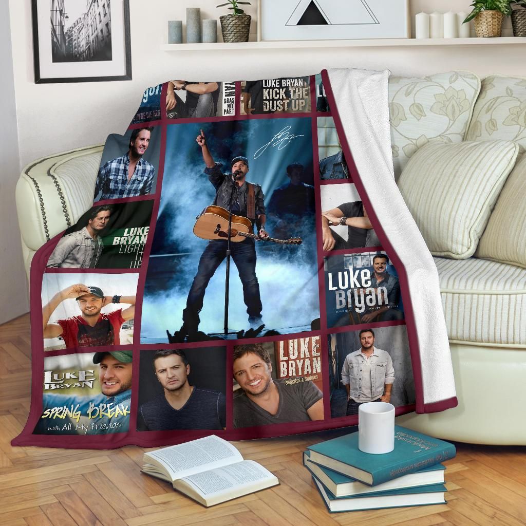 Luke Bryan Premium Blanket