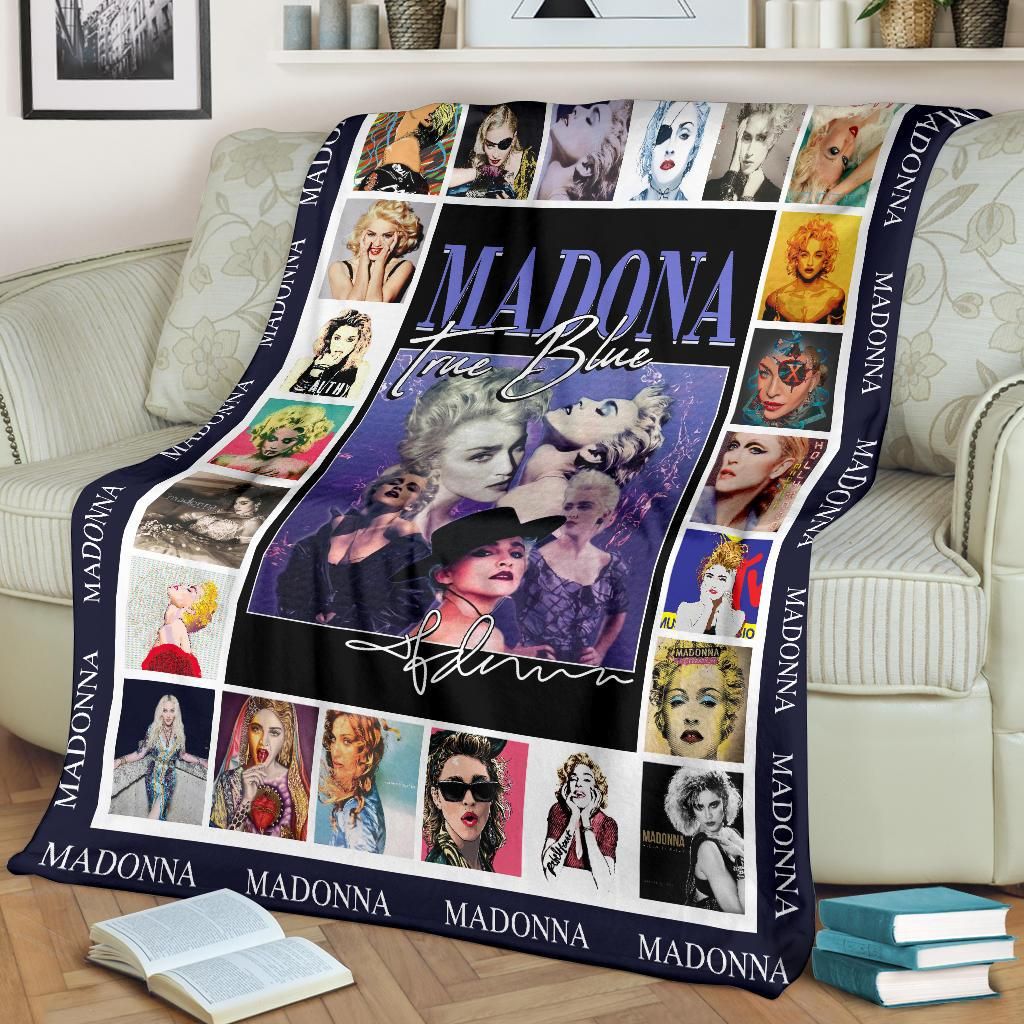 Madona True Blue Signature Blanket