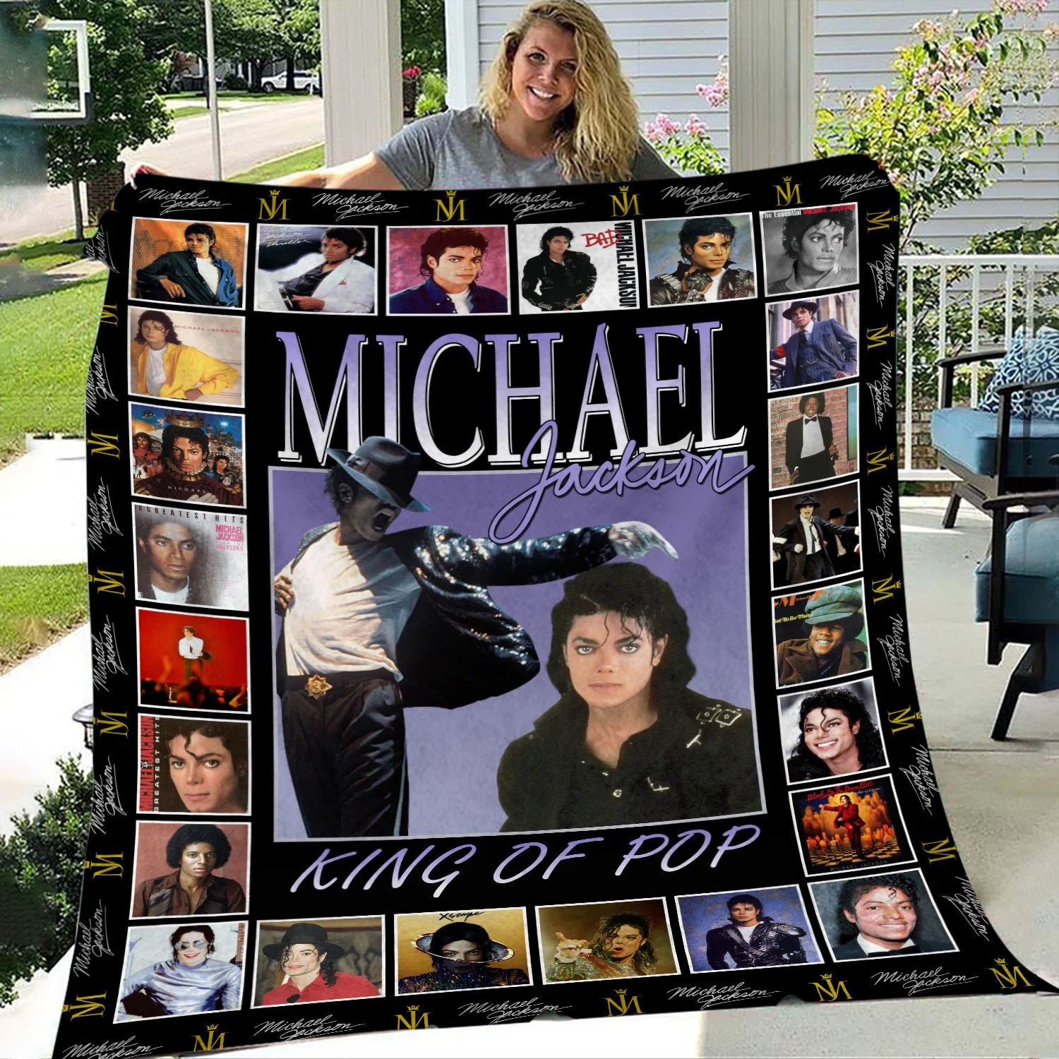 Michael Jackson King Of Pop Blanket