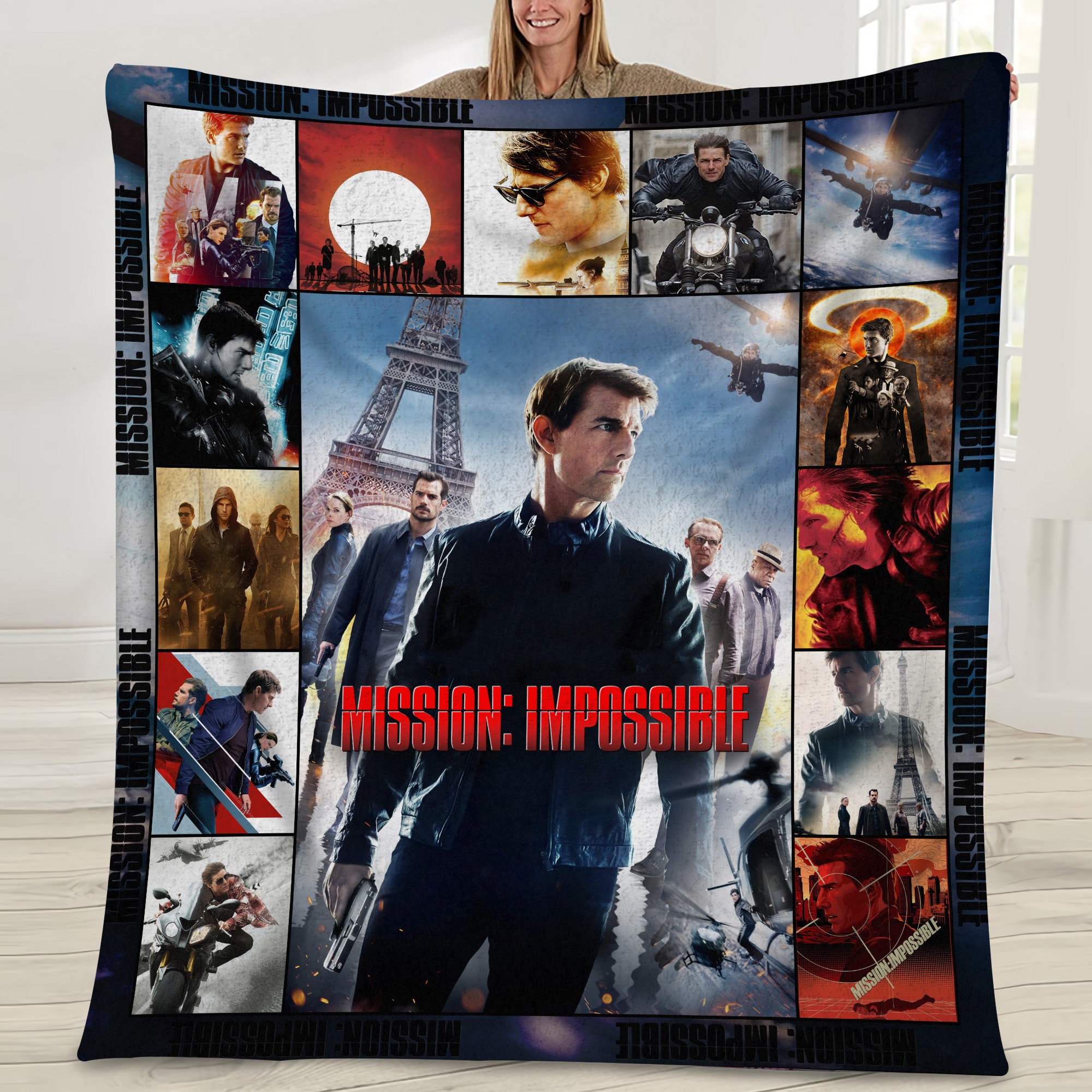 Mission Impossible Mission Impossible Action Movie Blanket