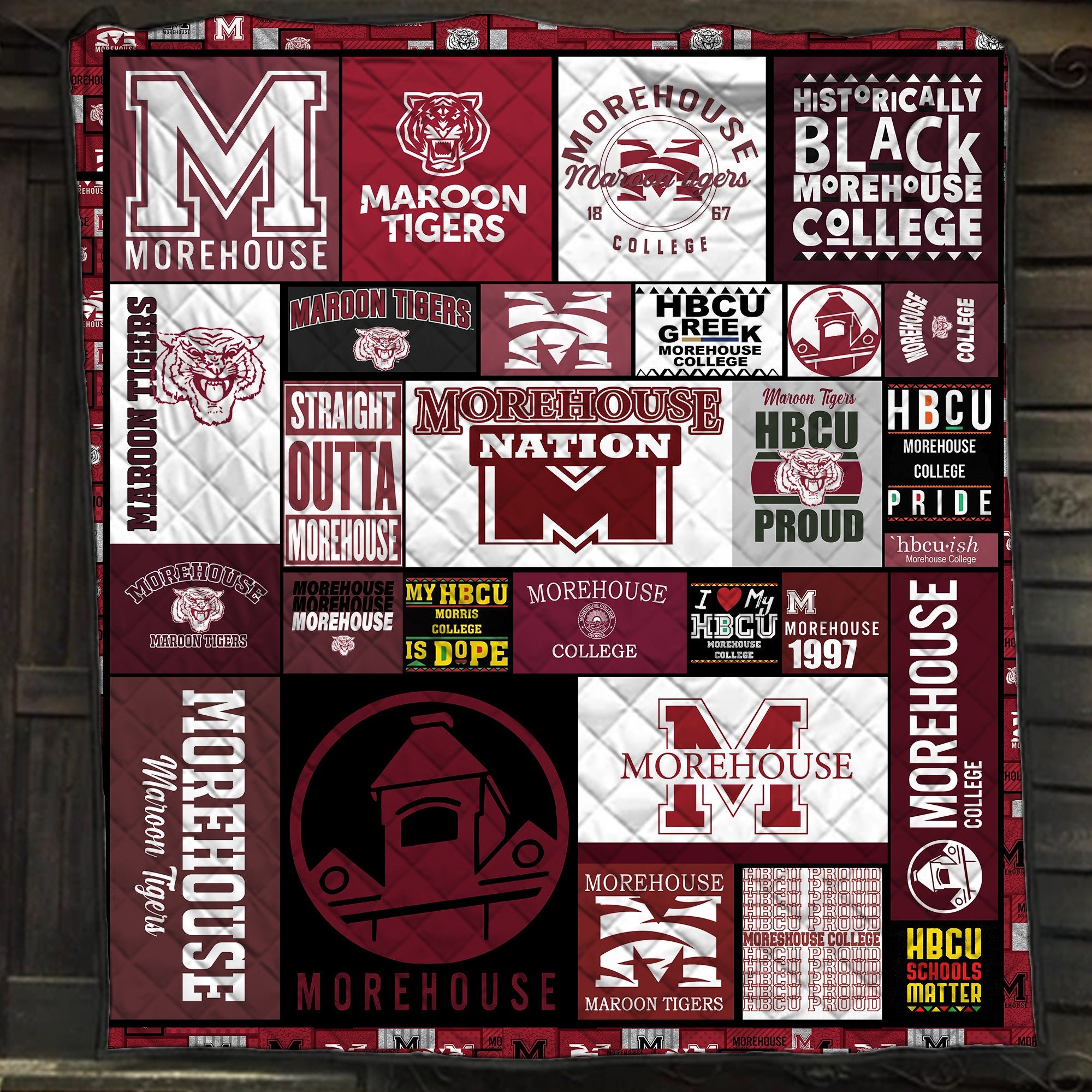 Morehouse College Black History Fan Lover Blanket