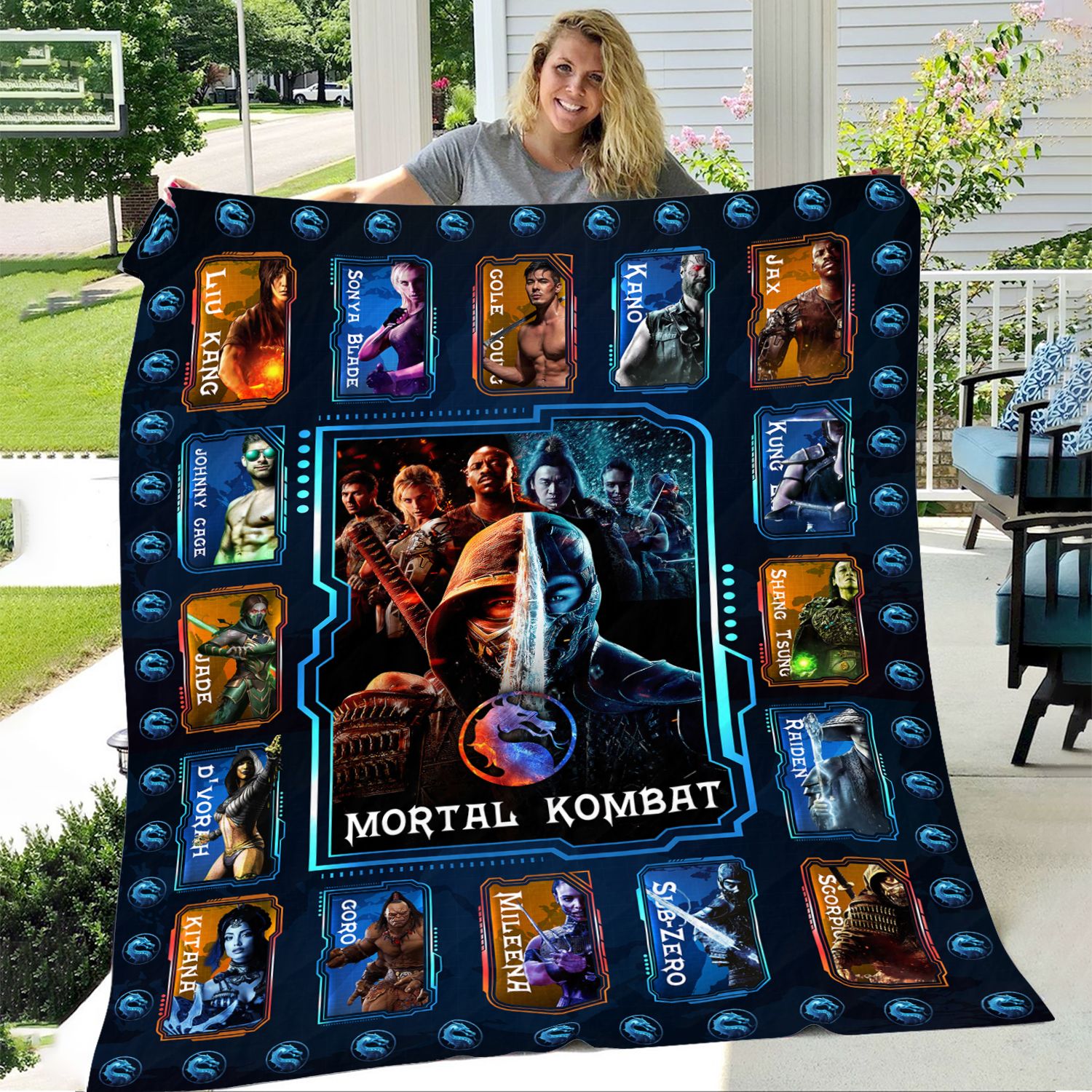 Mortal Kombat X Full Movie Blanket