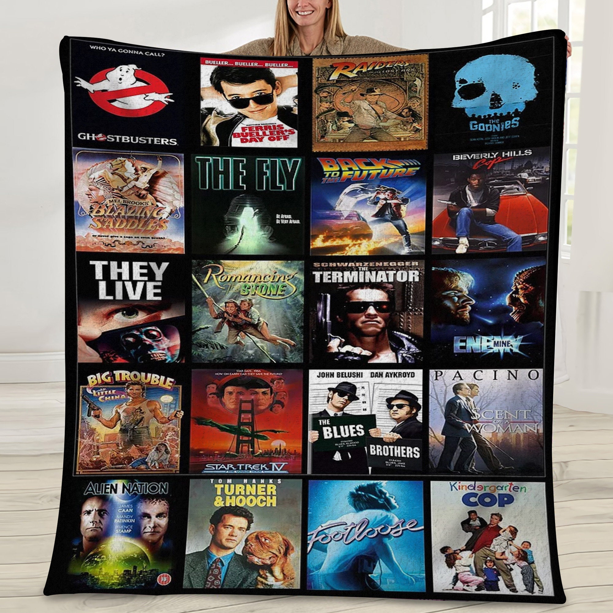 Movie Classic Film Fan Blanket Quilt