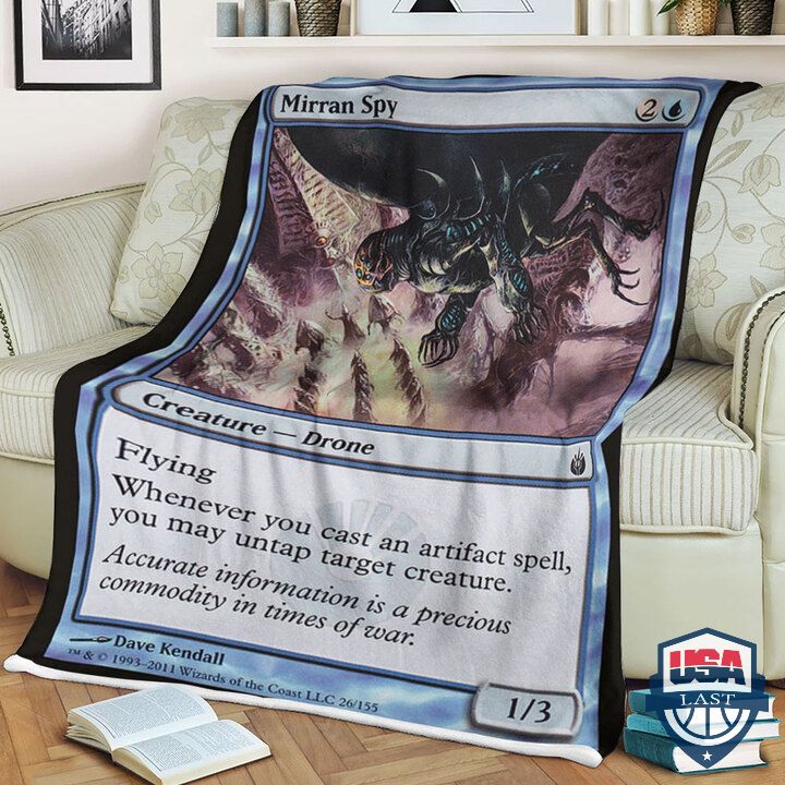 MTG Game Mbs 26 Mirran Spy Fleece Blanket Fleece Blanket