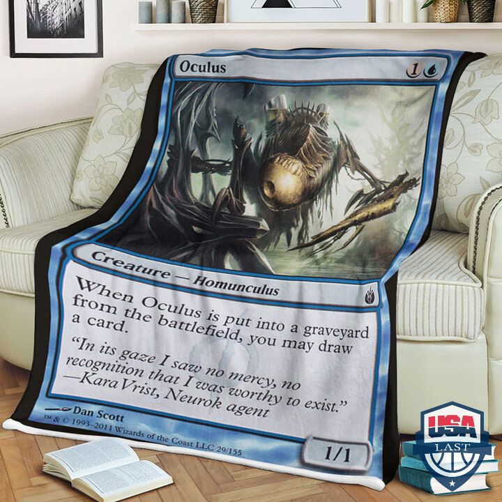 MTG Game Mbs 29 Oculus Fleece Blanket