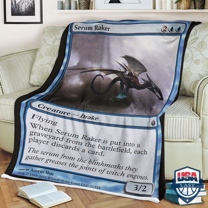 MTG Game Mbs 31 Serum Raker Fleece Blanket