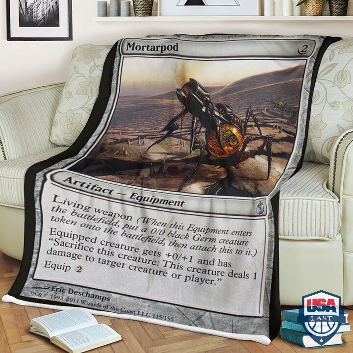 MTG Magic The Gathering Mortarpod Quilt Blanket