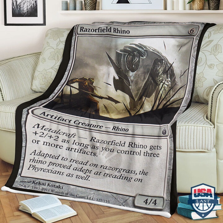 MTG Mbs 127 Razorfield Rhino Blanket And Quilt