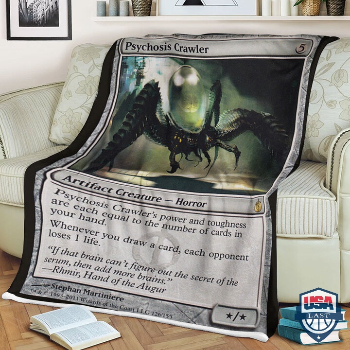 MTG Mbs Psychosis Crawler Blanket And Quilt