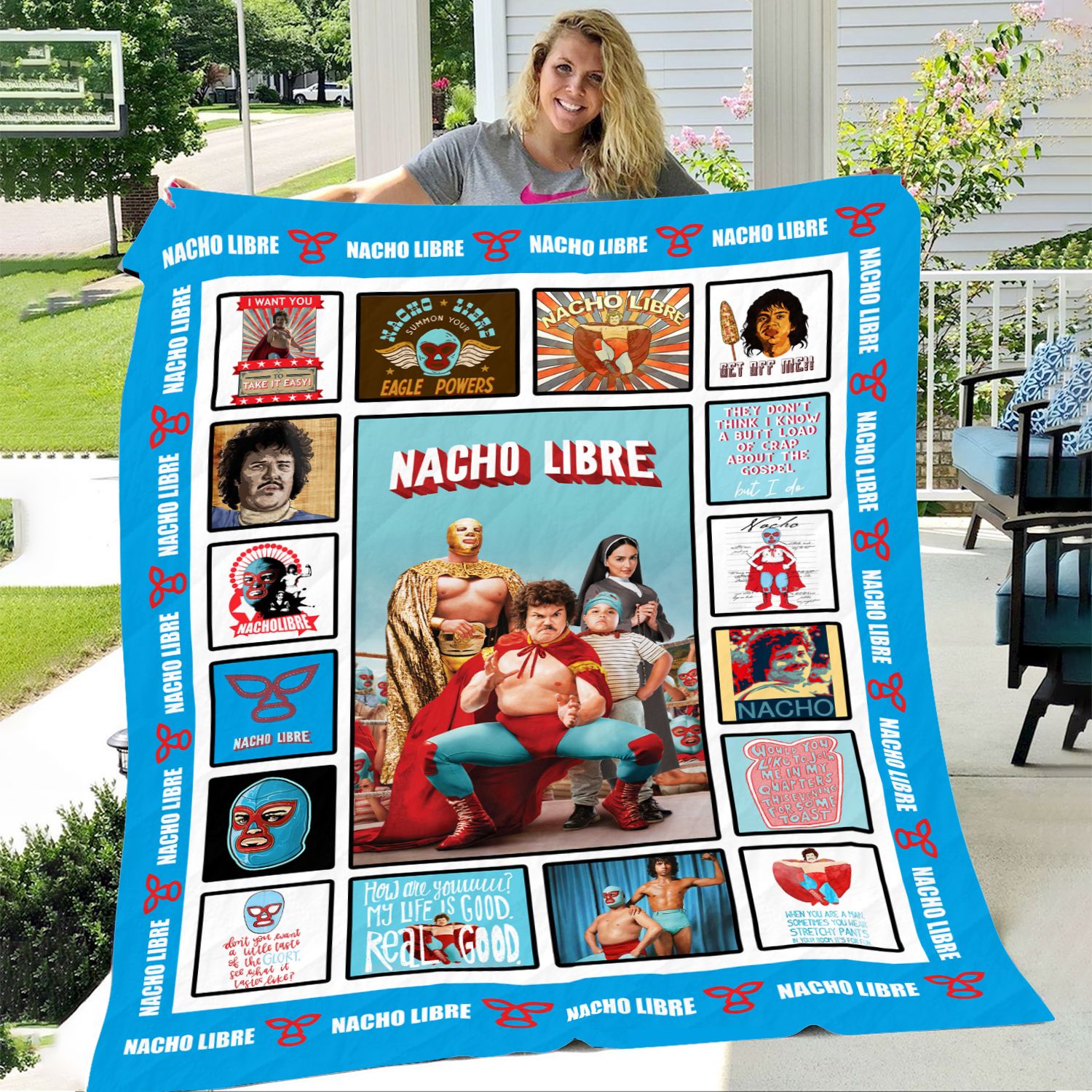 Nacho Libre Premium Blanket