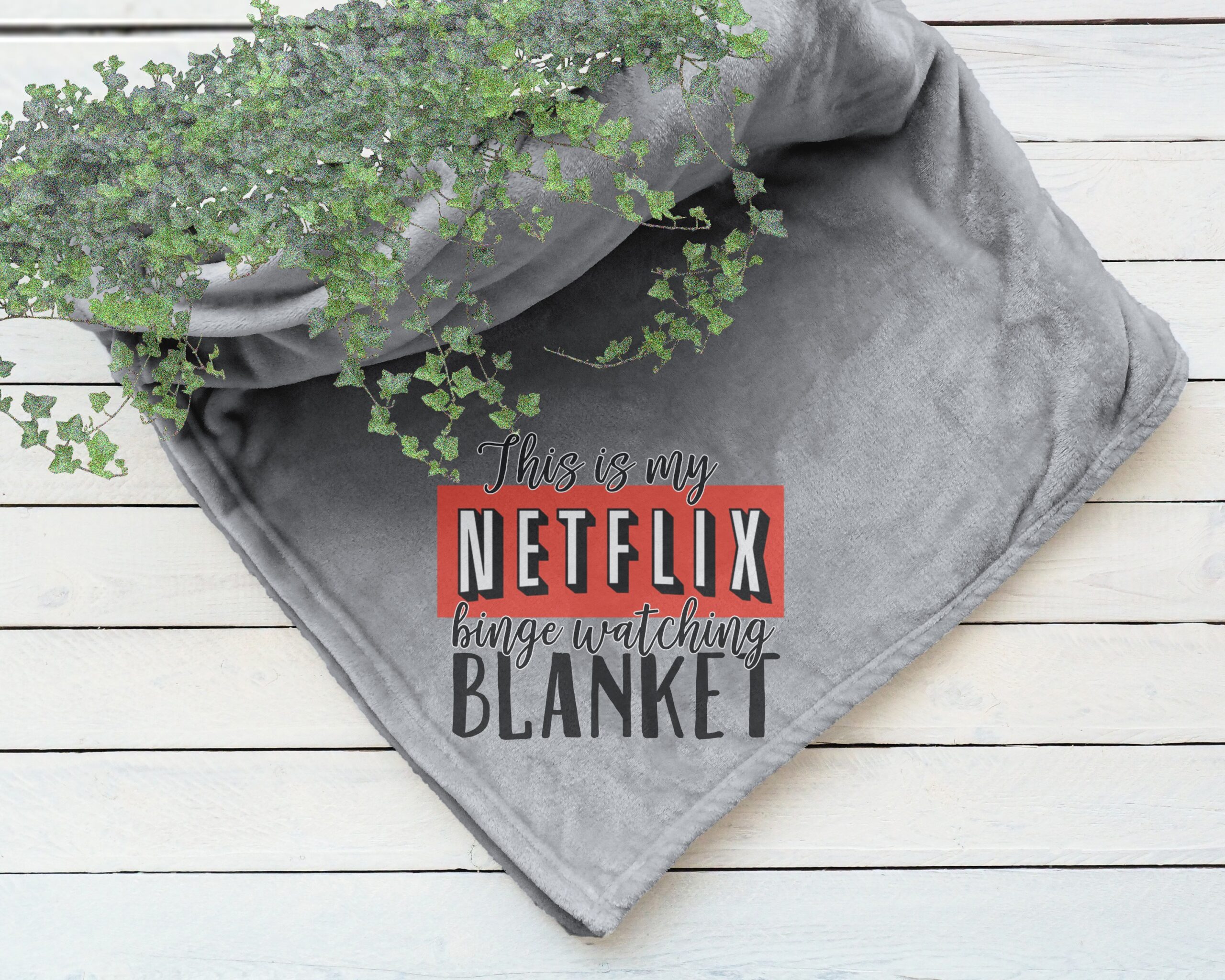 Netflix And Chill Binge Watching Blanket