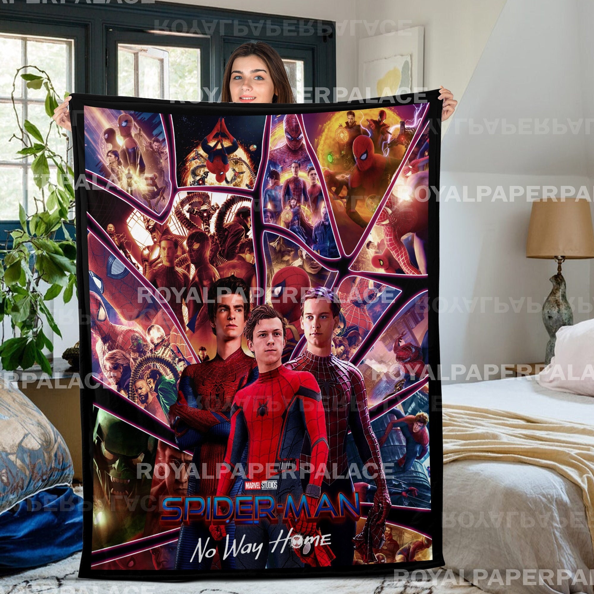 New Spiderman No Way Home Blanket