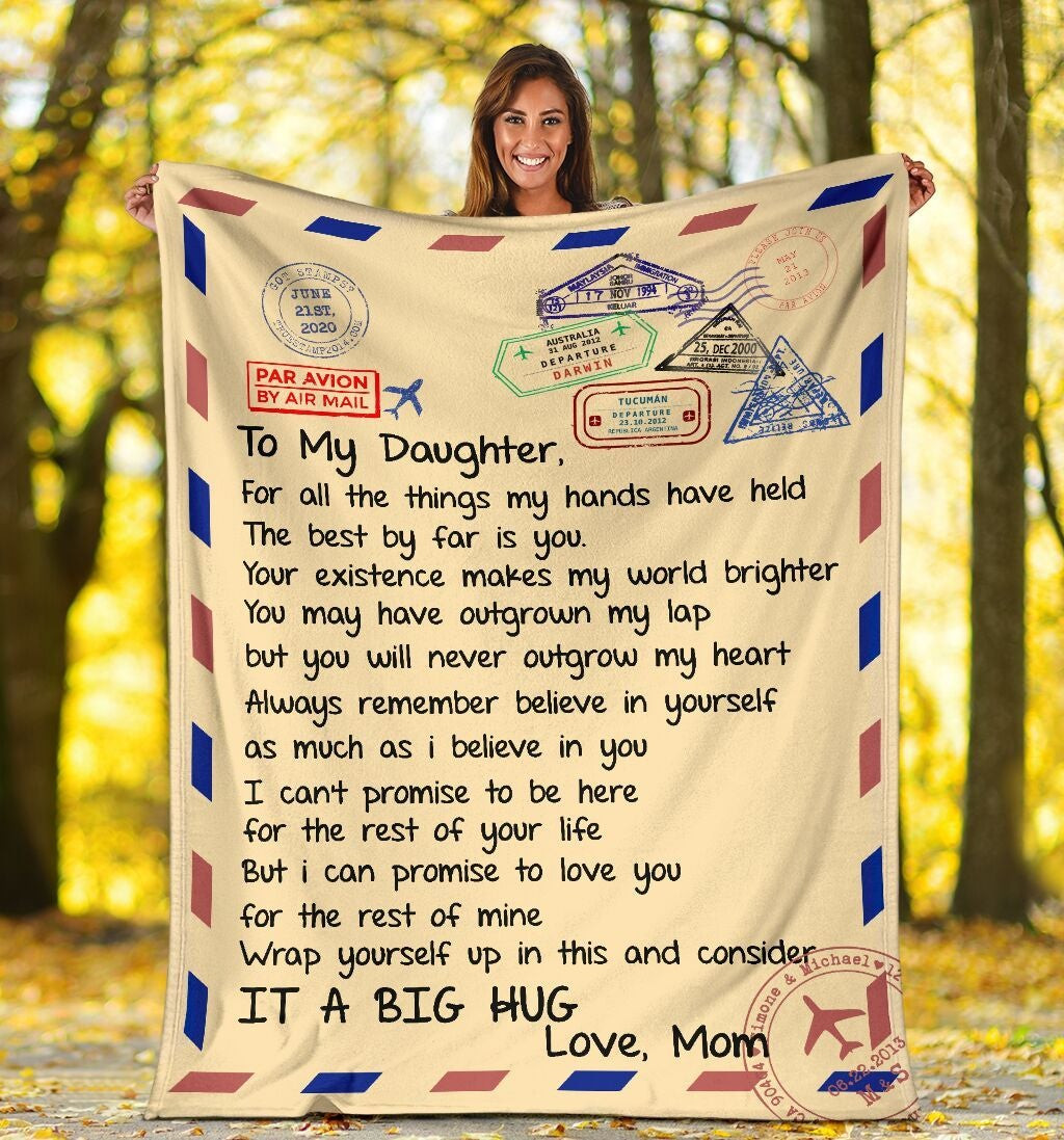 Ornamental With A Big Hug Throw Blanket