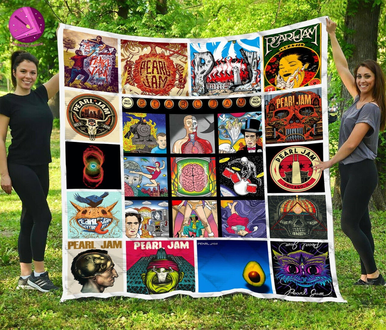 Pearl Jam Rock Band Blanket