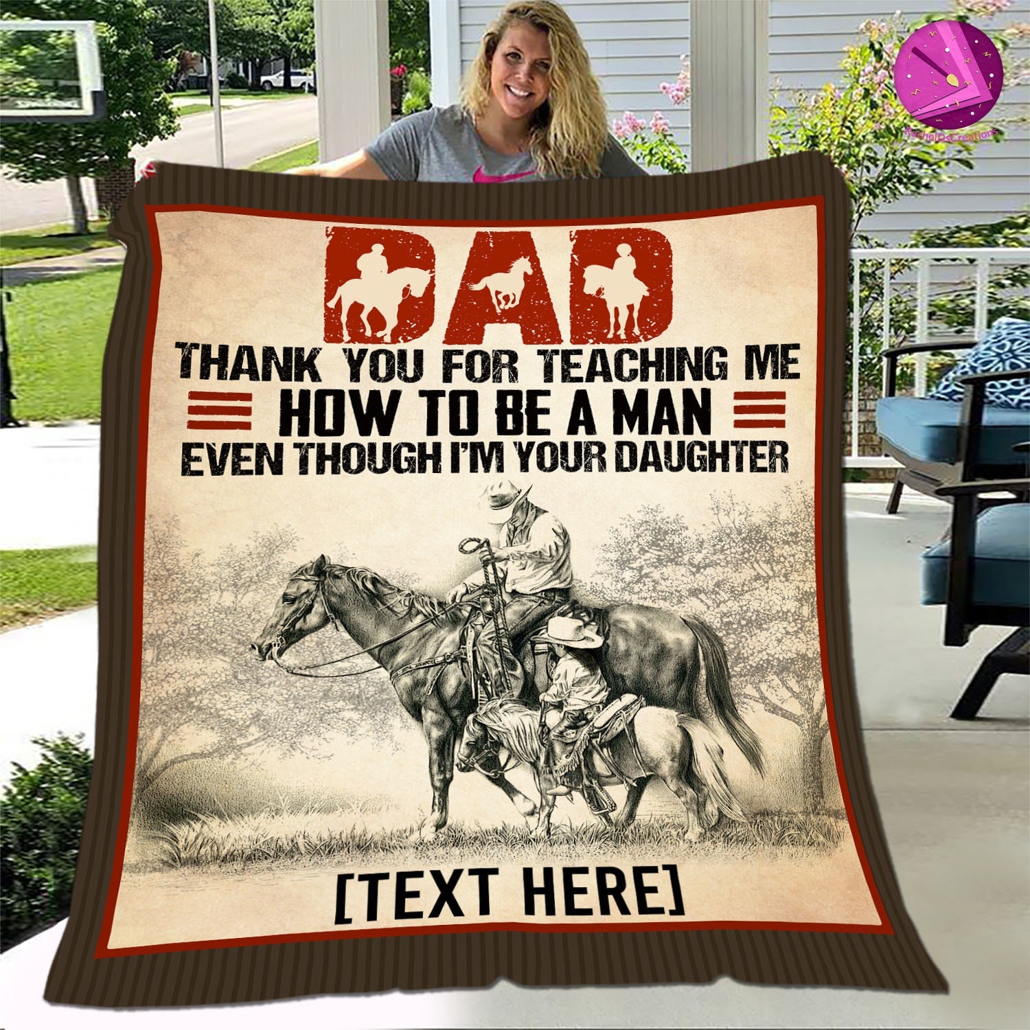 Personalized Thank You For Teaching Me Blanket