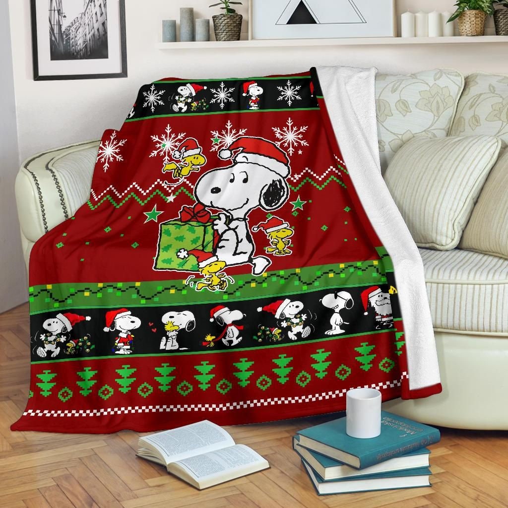 Personalized This Is My Christmas House Fleece Sherpa Blanket