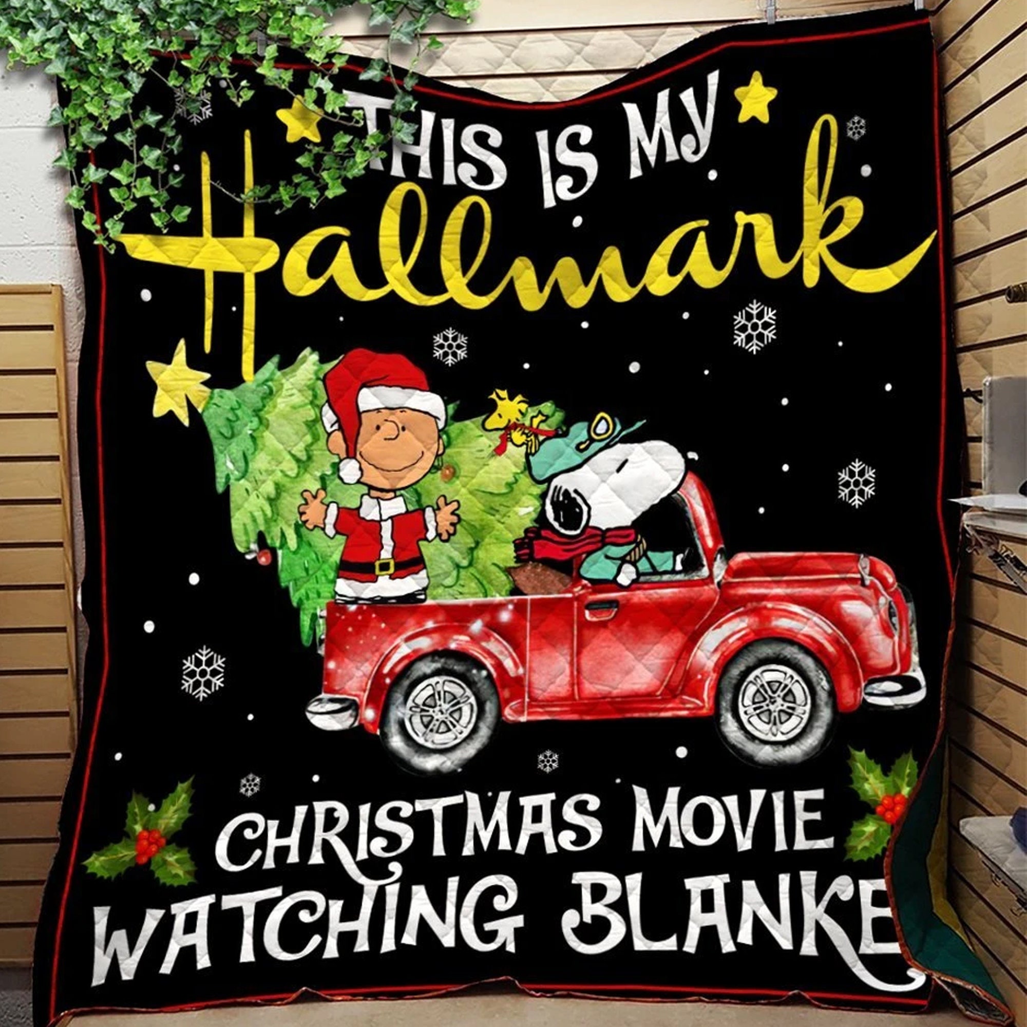 Personalized This Is My Christmas Movie Watching Blanket