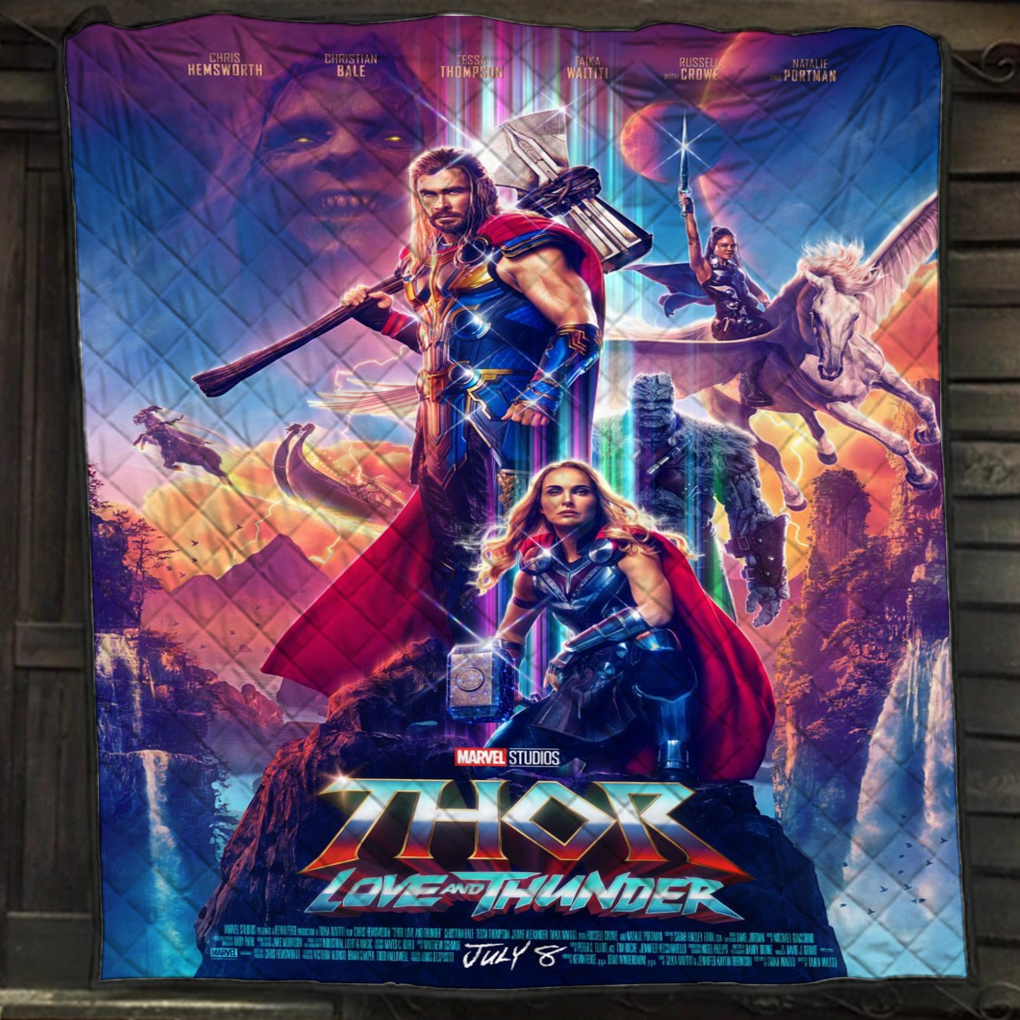 Personalized Thor Love And Thunder 2024 Fan Blanket